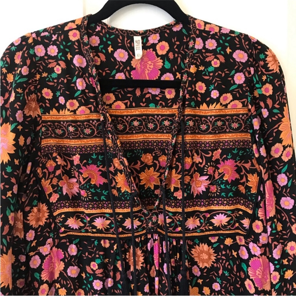 Wintergarden Boho Midi Dress - Picture 6 of 11